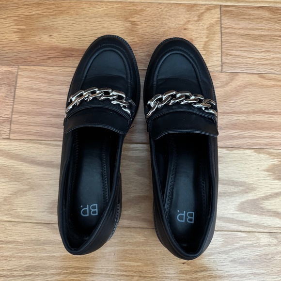 BP Black Platform Loafer Size 8 - Picture 3 of 3